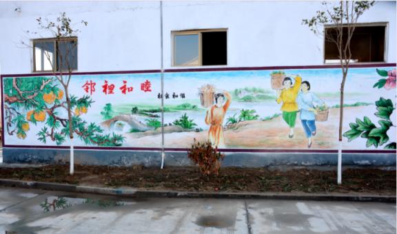 开江乡镇文化墙 乡风文明焕发新活力