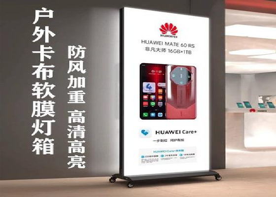 开江户外防水灯箱的应用特点及适用范围。