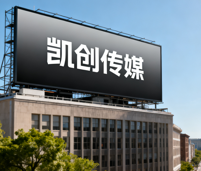开江户外广告牌的设计与制作